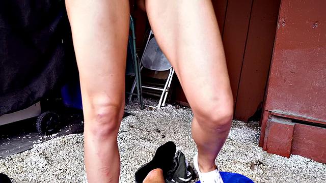 Aidra Fox gets wild in the great outdoors with some hardcore fucking and doggy-style action