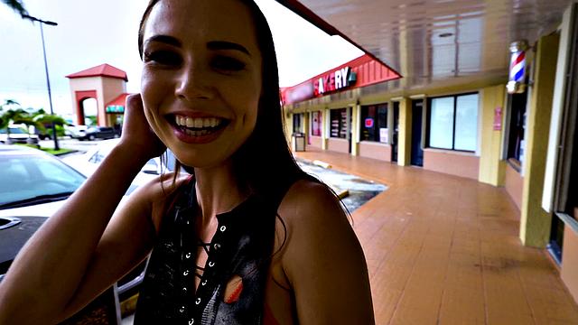 Aidra Fox gets wild in the great outdoors with some hardcore fucking and doggy-style action