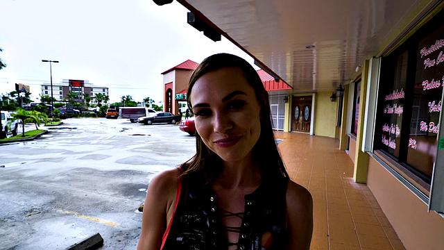 Aidra Fox gets wild in the great outdoors with some hardcore fucking and doggy-style action