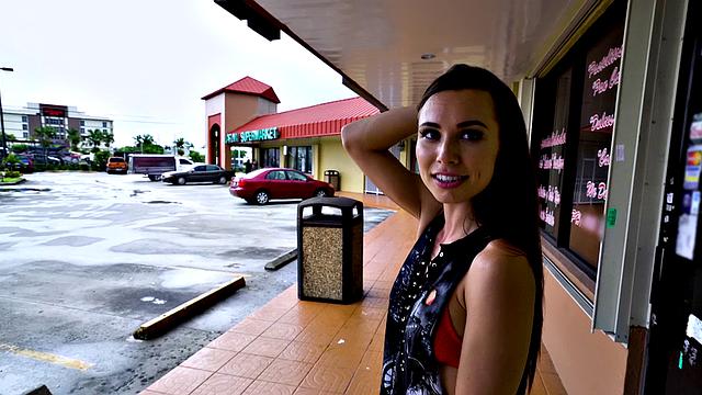 Aidra Fox gets wild in the great outdoors with some hardcore fucking and doggy-style action