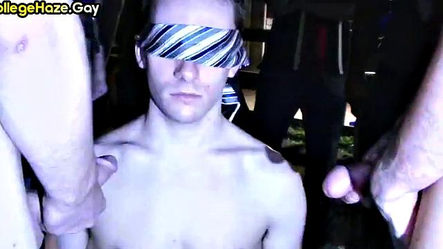 Straight real analbanging in dorm party