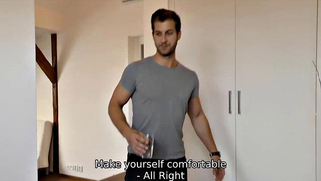 HUNT4K. Couple for money satisfies every request of rich man