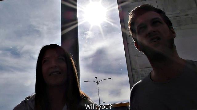 HUNT4K. Couple for money satisfies every request of rich man