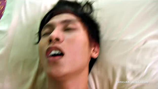 Vahn likes to watch himself fucking cute Asian boys. So today he's going to film himself havng Asian sex with his buddy Rave. Vahn invites him over and convinces him to allow him to film their bareback sex session.