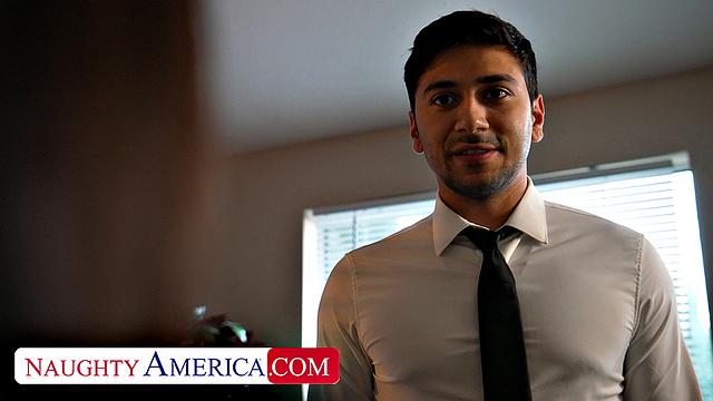 Boss Shay Sights demands a hard cock on her desk and a hot load in her mouth