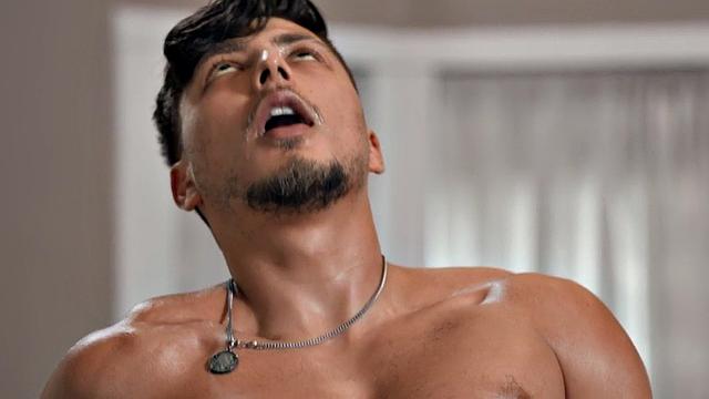 Stud enjoys fucking hard in tight anal hole