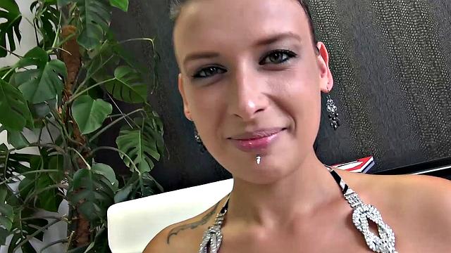 Ass Fucking And Facial For Tattooed Babe