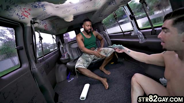 Baited big straight assfucking hot stud