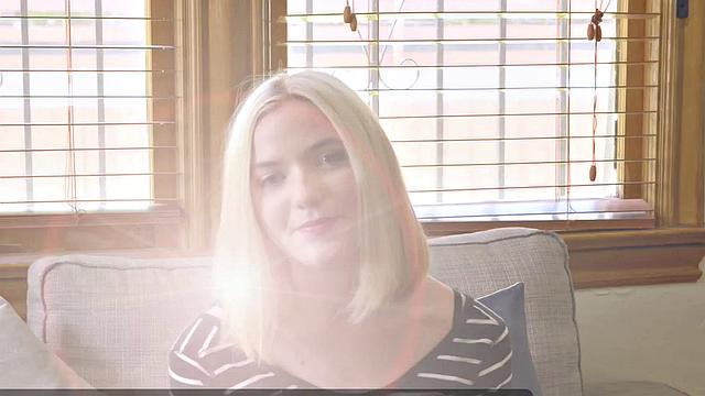 Maddie, 20, is a blonde party girl.