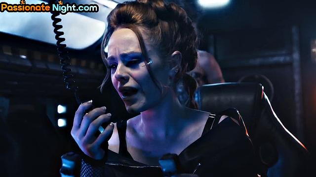 Cum-thirsty babe swallows cum