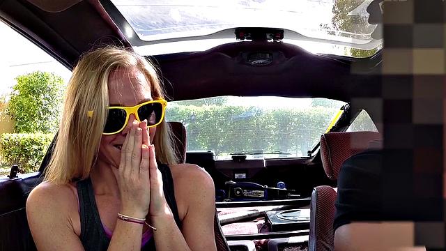 Big dick nails a young slut's wet pussy in glasses