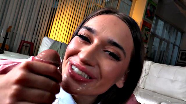 21yo amateur POV fucked while talking dirty