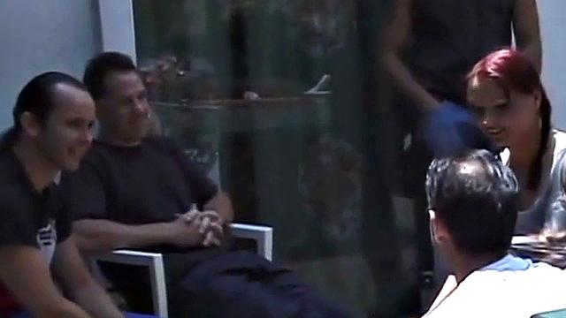 Gangbang babe katja Fucks multiple Cock