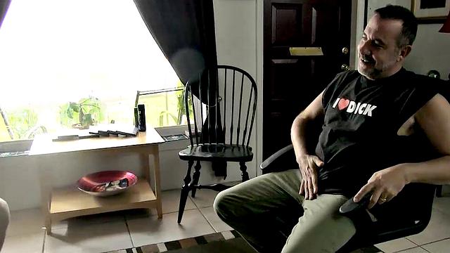 It is the end of the day and Victor Cody has saved Kirby Kennedy for his last Interview. Kirby wants to work in gay porn and is willing to show Victor just how good his cock sucking and bottoming skills are.