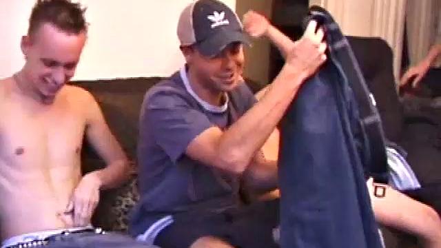 Five Boys Jerking Off