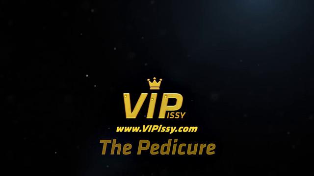 Vipissy - The Pedicure - Piss Drinking