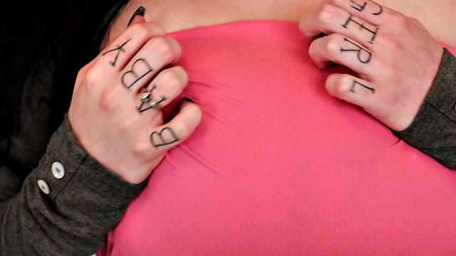 Nyx Monroe is petite and big-boobed