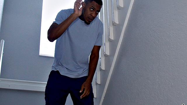 Robber inked MILF deepthroat BBC after being caught