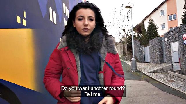 Picked up 21yo babe banged after deepthroat for cash