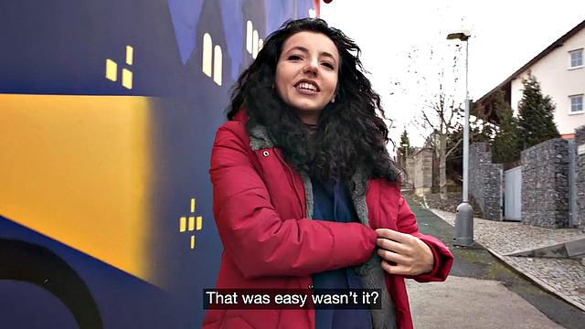 Picked up 21yo babe banged after deepthroat for cash