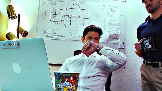 Cum Slut Rammed By Boss - Casey Everett, Devin Franco - NextDoorStudios