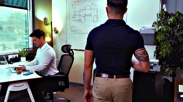 Cum Slut Rammed By Boss - Casey Everett, Devin Franco - NextDoorStudios