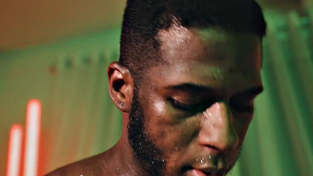 Latin stud barebacked by jock after sucking his cock