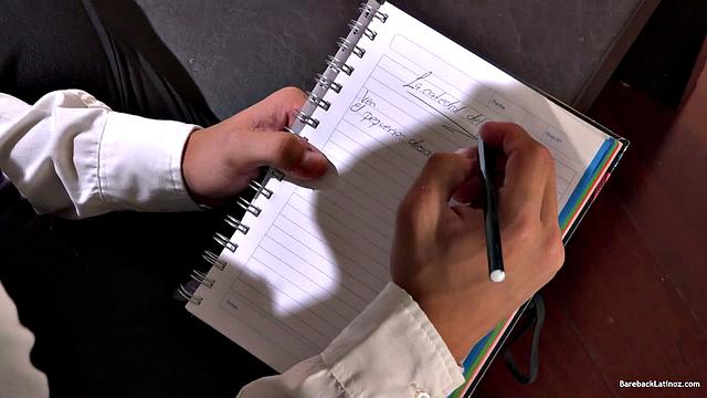 Горячий латинский гей-дуэт: Гаэль разносит Уриэля по полной.