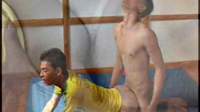 Skinny asian stud smashed by lover