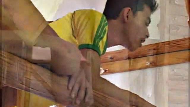 Skinny asian stud smashed by lover