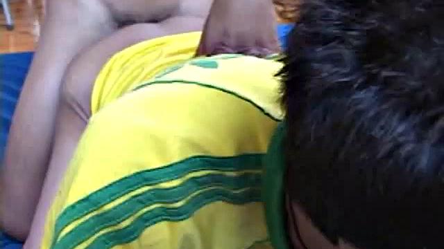 Skinny asian stud smashed by lover