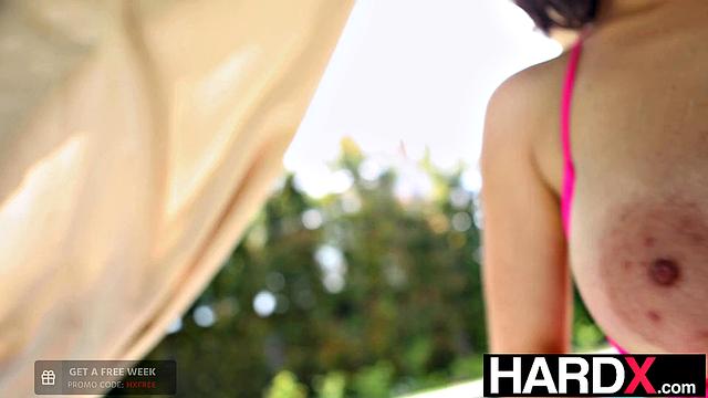 Natural Tittied Latina Hardcore Pussy Pounded