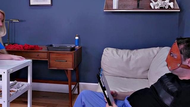 Tied up slut fucked in the ass