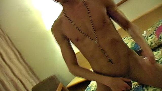 This is a private striptease and jerk off video that Trystian filmed of Giovanni