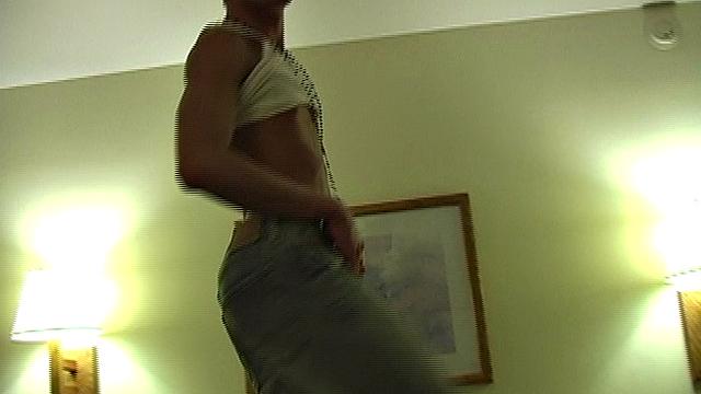 This is a private striptease and jerk off video that Trystian filmed of Giovanni