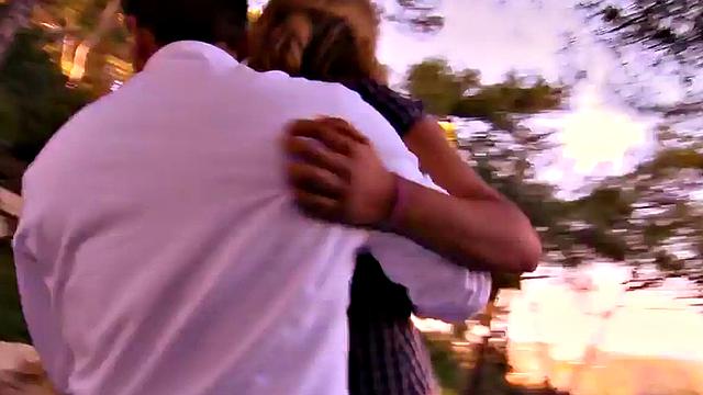 Real stunning Asian babe banged outdoor in doggystyle