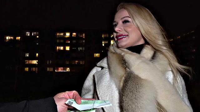 Tight shaven pussy filled with cum