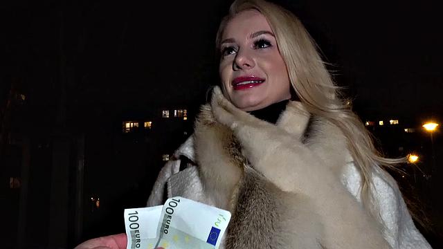 Tight shaven pussy filled with cum