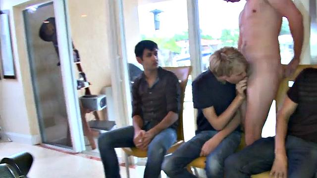 Real stripper deepthroated by 21yo