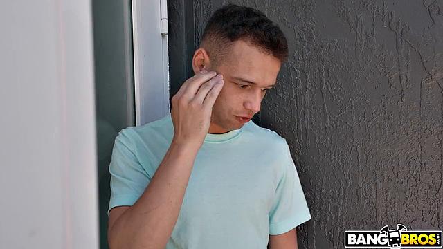 Rubbing Oil on Big Booty