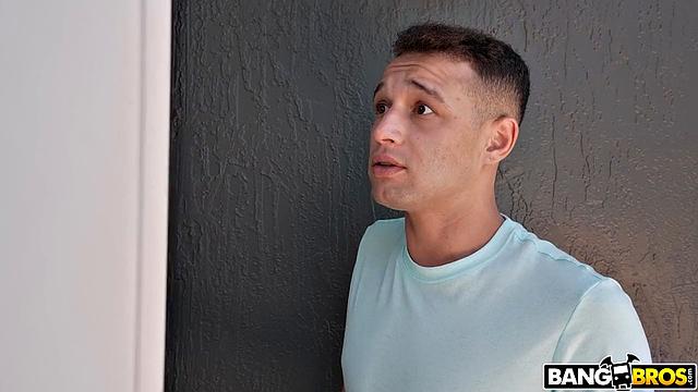 Rubbing Oil on Big Booty