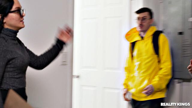 Sneaking Around Dorm