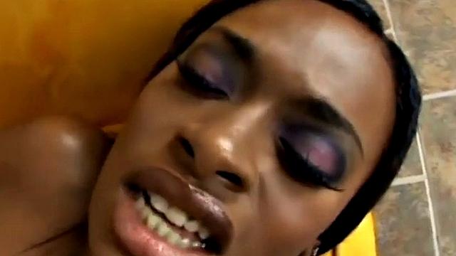 Ebony drilled hard and deep