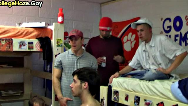 Real twink sucks cock and gets assfucked in dorm party