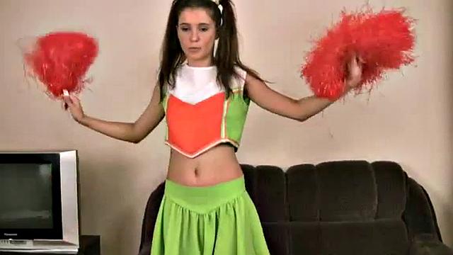Sexy Cheerleader Tiny Tyler Solo