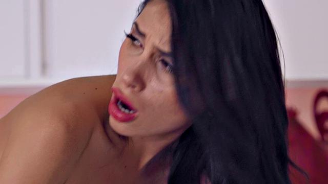 My Fucking Valentine: A wild ride with a hot brunette in stockings and high heels