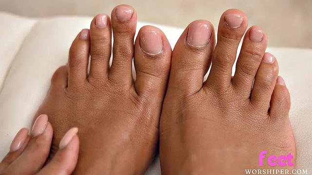 Hot ebony anal penetrated by lover