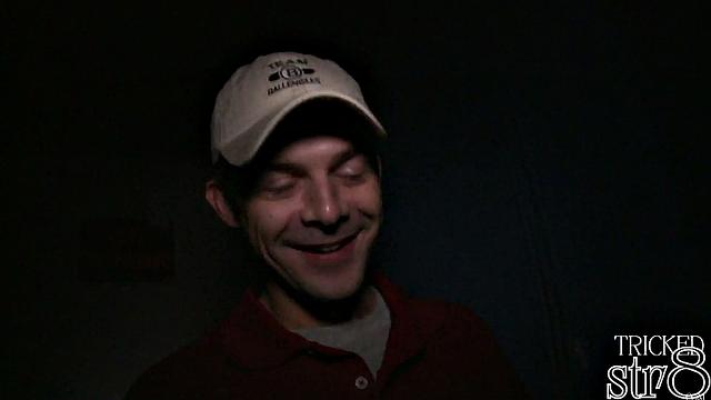 Athletic straight stud gets intense surprise at the glory hole with a hung gay guy