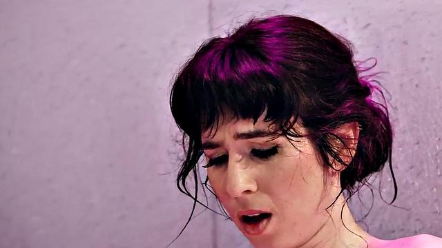 Dirty lesbian babes lick wet pussies while fingering