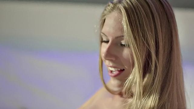 Get off to this steamy solo session in the bedroom